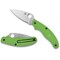 Spyderco 2024 Spyderco Reveal 10, Uk Penknife Salt Green Lc200N Steel, Plain Edge SPY-C94PGR - alternate 1